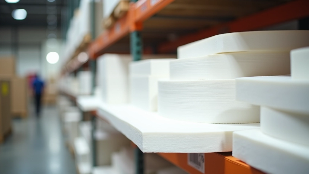 Foam padding sheets and rolls stacked for protective packaging and cushioning applications
